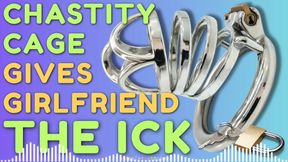 Chastity Cage turns you into a Pathetic CUCK for Girlfriend