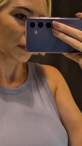 Stunning moment from &quot;Big Tits in the Dressing Room. Try On Sexy See-Through Outfit&quot;