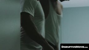 DisruptiveMovie.com - Dancer Joshua Parks swallows entertainment mogul Alpha Wolfe's