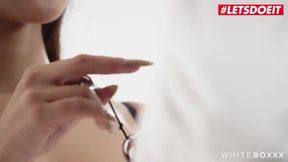 WHITEBOXXX - Rae Lil Black - Huge Perfect Boobs Asian Babe Romantic Love Making Orgasms
