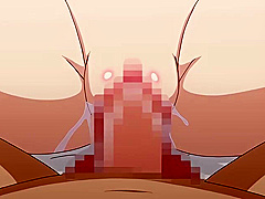 Endless Figure at sunset lost beyond reality