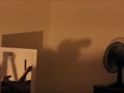 playing with my shadow