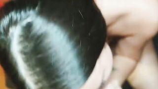 Beauty woman begs for his long penis