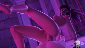 Akali Taking A Creampie In Her Ass