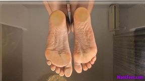 Dora Soles on Glass - Floor View - HD MP4