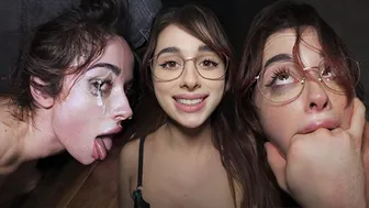 Obedient Floor-Licking Slut Begs for Face-Drenching Eye Cum Surrender