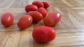 Huge Legs Vs. Cherry Tomatoes