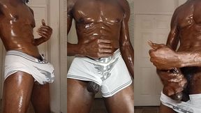 monster cock tall black muscular man can t wait to get home and fuck that pussy!