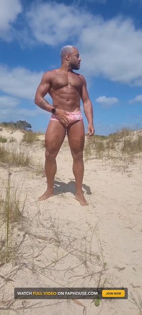 Masturbation on the Beach
