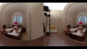 Eliz Benson &ndash_ Part Three - SUBMISSIVE BLONDE w Big Tits &amp_ Huge Ass FIRST THREESOME