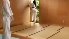 Karate Teacher's Secret Affair with Student in Japan