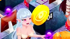 Handcuffed Taken Hard by Busty Copmaid in Wild Hentai Ride