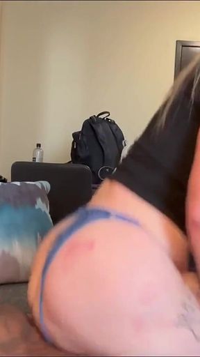 Just Couldnt Wait: Katrina Thicc Worships Daddys Cobra