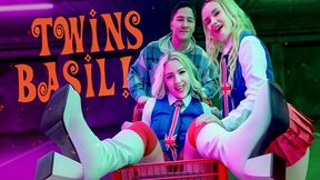 Don't Fight! They're Stepsisters, So He Can Fuck Them Both