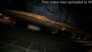 Naughty trio caught and destroyed by a random guy on a public bench, intense climax