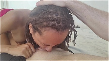 playing my role as a whore on my Owner's cock, deep throat and slap in the face
