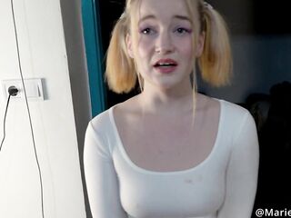eighteen Year Old Crashes Into Neighbors Car, That babe Pays Him Back With Her Body, Multiple Creampies