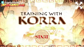 Hot animated Korra gets trained on massive dick