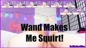 Wand Makes Me Squirt (Three Times) 640x480 MP4