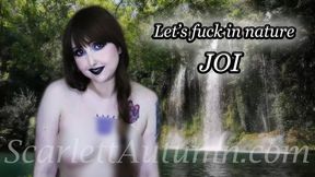 Let's fuck in nature - JOI - MP4 SD 480p