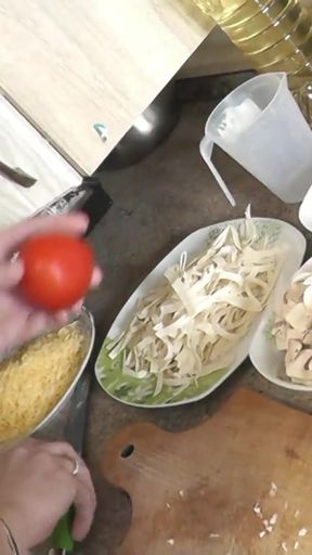 Jaw-dropping moment from &quot;MILF wife continues cook naked without panties and bra in stockings high heels. Clit Pussy. Ass.&quot;
