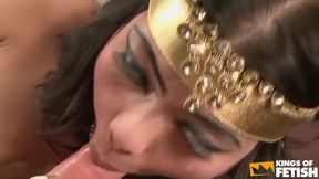 Dirty Asian Babes Suck Handsome Men Before Getting Boned in Various Ways