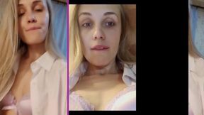 Milf cums from the pump on the clitoris and from the dick in the anal