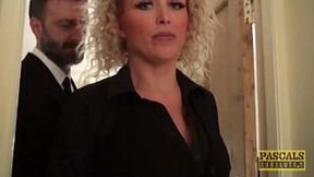 British mature sub slutt gets merciless anal punishment