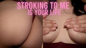 Stroking To Me Is Your Life