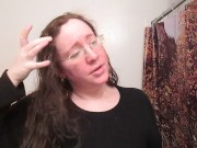 Hair Journal: Combing Long Curly Strawberry Blonde Hair - Week 13 (ASMR)