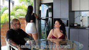 My sister-in-law convinces me to fuck her while my wife cooks - FELIPE SKULL