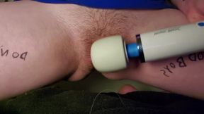 Submissive Trans Guy Edging - Orgasm Denial Day 6 - Numbing Cream On Clit - Sugar Baby