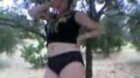 Sex outdoors on picnic with my chubby full figured Arab girlfriend