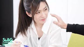Horny Saleswoman Fucks Clients to Meet Goal