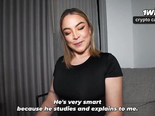 Student fulfills dream with his breasty teacher after intimate lessons - Daniela Gomez & Hotty Cruz