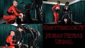 Human Fisting Urinal 1080p ft Mistress Lady Black Diamond Missy Van Licks Maz Morbid #fisting (German and English)