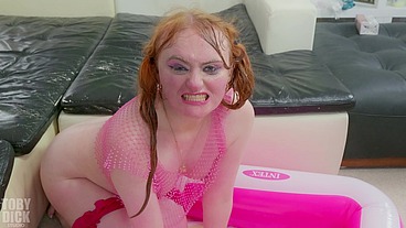 Regurgitated PISS ANAL BATTERY for Pixie - Yellow Rain for her total WHORENESS