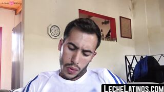 LecheLatinos.com - Cock ring-clad Latino's hard, raw POV pounding of a fresh, tight a