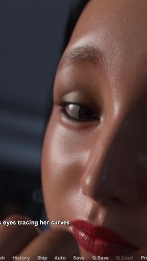 Exibitionist Wife by Wihte Foam - Nocturnal Stroll, Naked on the Streets3