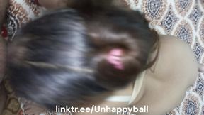 Sana Blowjob sammer and discharged in hands.