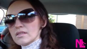 Pedal Pumping in Pink Wedgesflip Flops