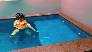 I TORE UP THIS HOT PUSSY IN THE POOL