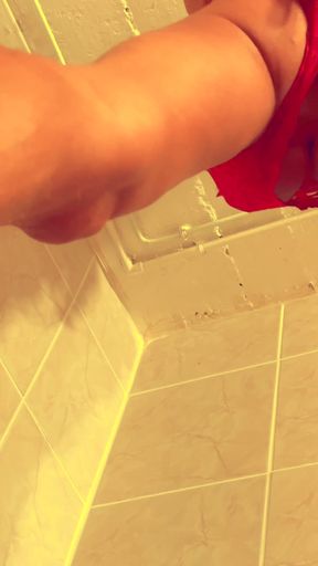 Young beautiful and slim French woman of Moroccan origin reveals her sexy lingerie   Clip 1