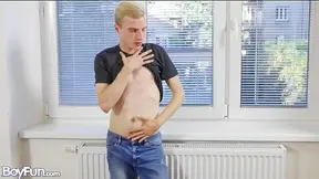 Julian Caro looks like a perfect little slut on the floor