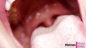 Cum with me everyday during 1 month! Day 13 - Mouth fetish