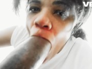 INDIAN CHERRY RED TRIBE INDIA POV BLOWJOB SUCKING COCK