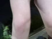 Jerking Off In Public - freeballing On My BMX bike - Cruising At 3am In the park!