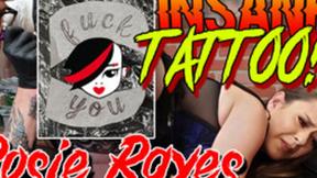 ”Rosie Rayes Gets an Butthole Tattoo then takes a cream pie!”