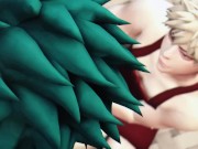 Hero's Breakfast - Izuku Midoriya x Katsuki Bakugo - My Hero Academia 3D Animation Parody