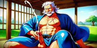 Anime and Manga Inspired Erotic Man Art Set